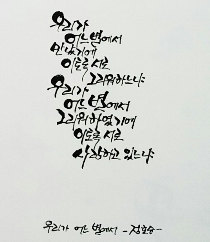 기쁨에게 - 정호승 시인 - 산산조각, 부치지 않은 편지, 슬픔이 6