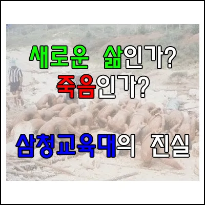 삼청교육대의 진실 로고