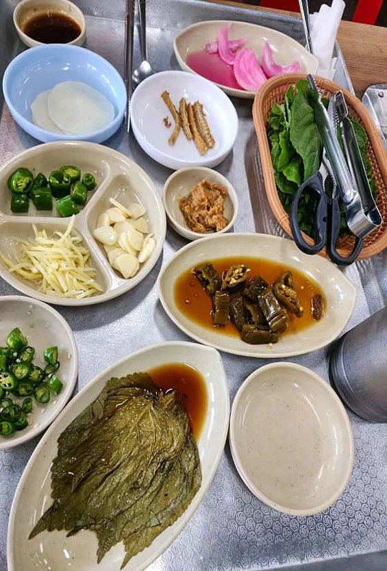 주포수산 민물장어구이