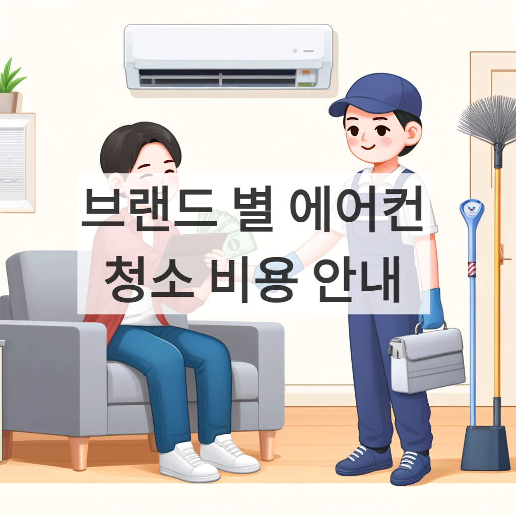 에어컨 브랜드별 청소 비용 알아보기 썸네일