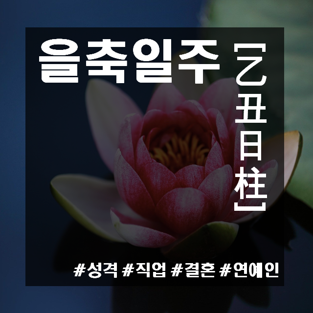  을축일주(乙丑日柱)