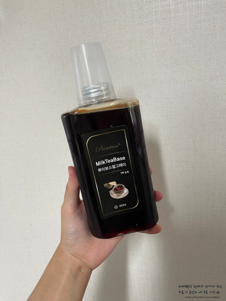 홈카페 ᅵᆯᄏ milk tea 밀크티 베이스 추천 루이보살 그레이 무카페인 4