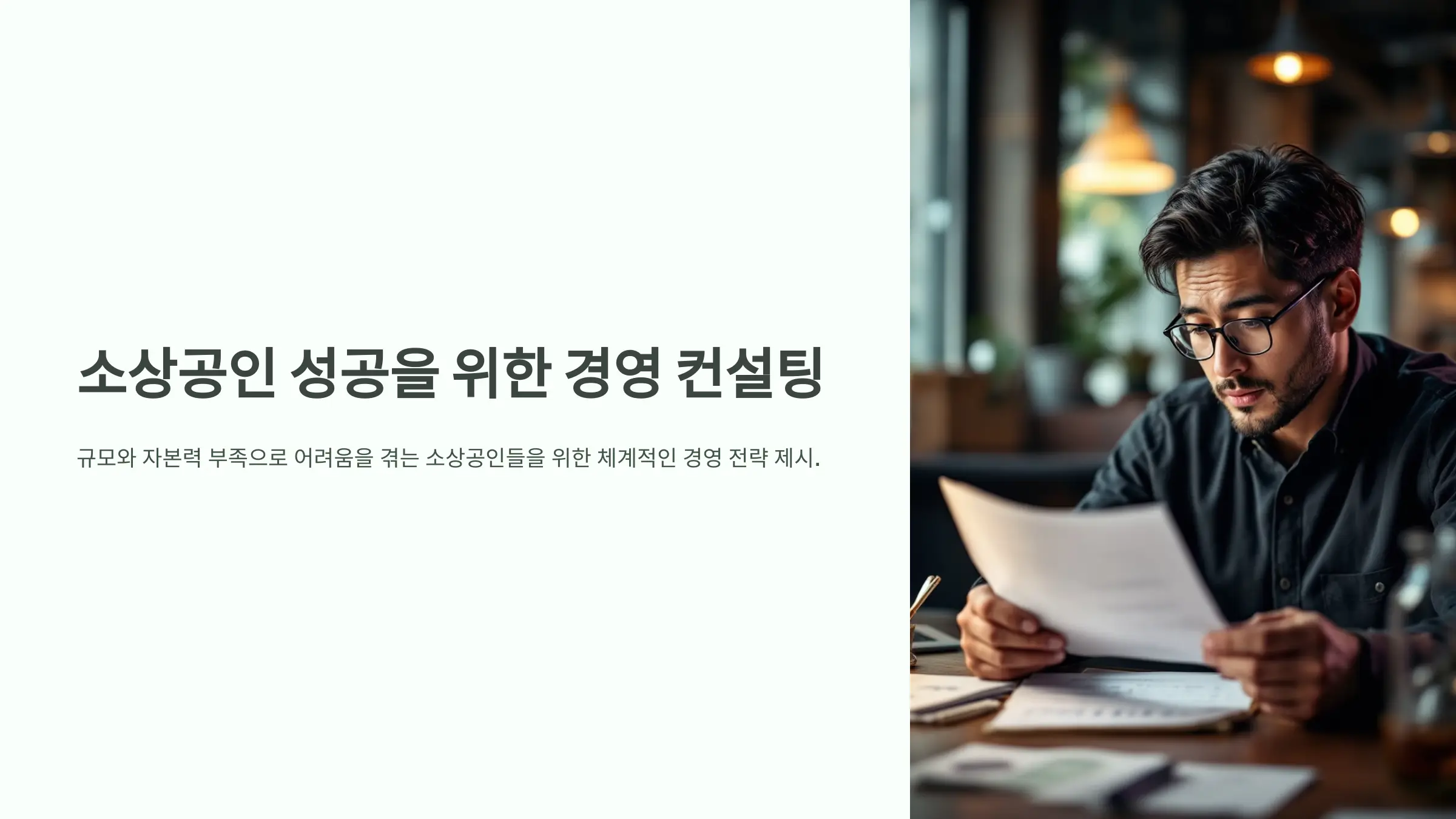 소상공인 성공을 위한 경영 컨설팅 완벽 가이드: 실전 전략과 사례 분석