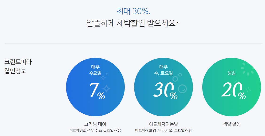 크린토피아 할인