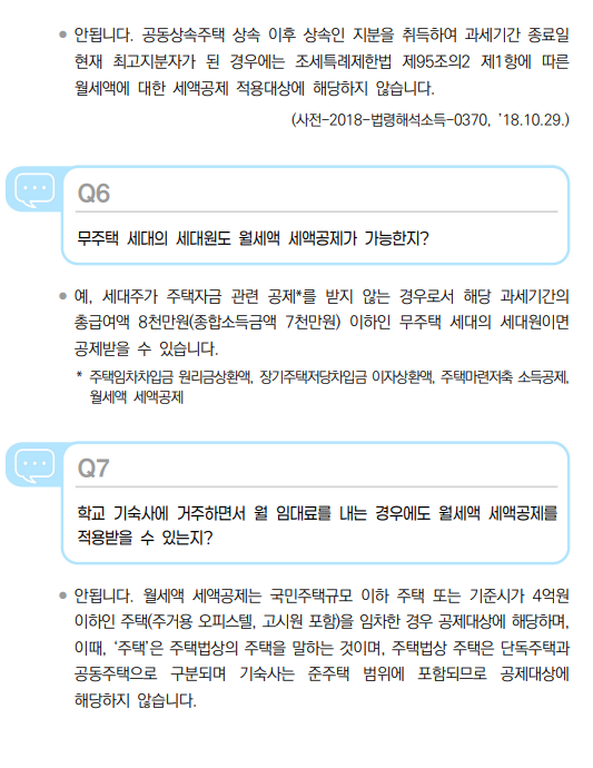 연말정산 월세공제 방법 : 세액 공제 받는 방법과 주의사항