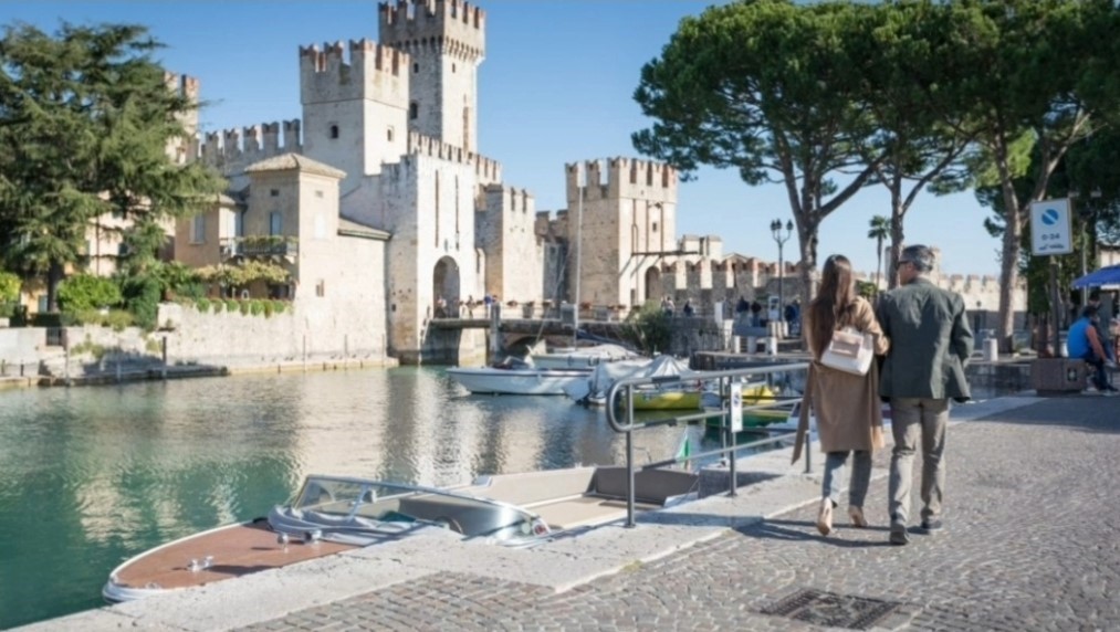 Castello Scaligero in Sirmione, Italy