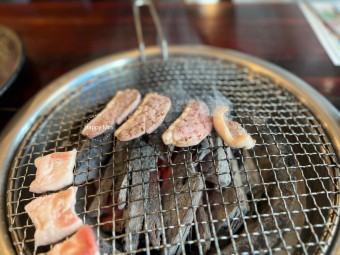 숯불 오리구이