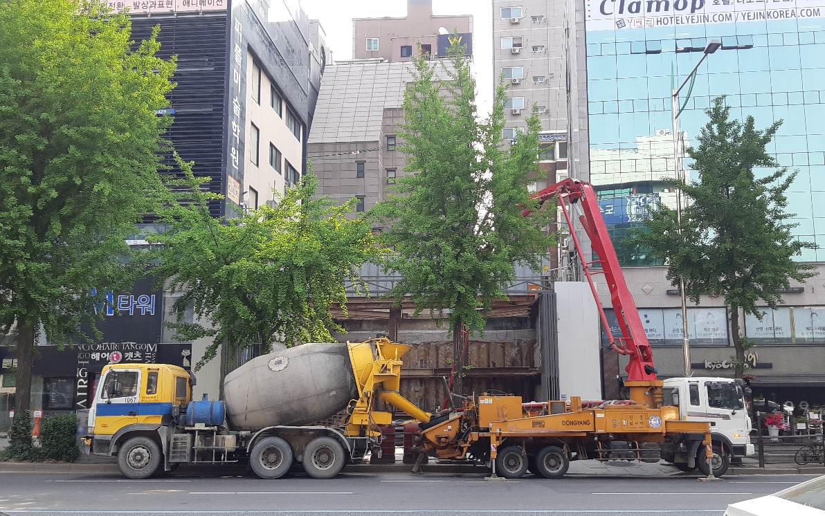  은평구 연신내역 인근 건물 공사 현장 사진 023(korean construction)