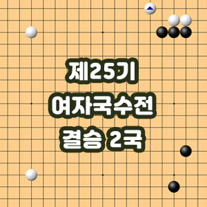  바둑, 제25기 여자국수전 결승 2국