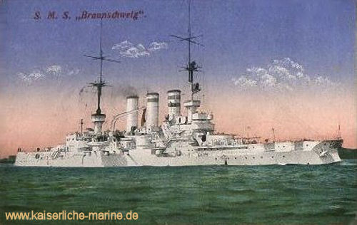 제8해군사단 기함 브라운슈베르크 전함