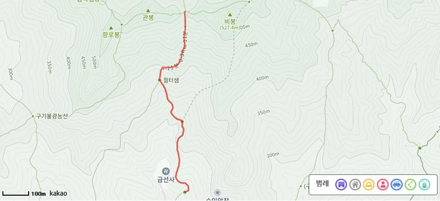 북한산 비봉코스