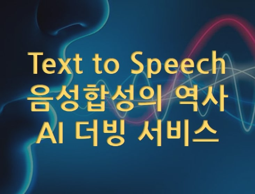 음성합성 기술의 역사와 AI 더빙 서비스
