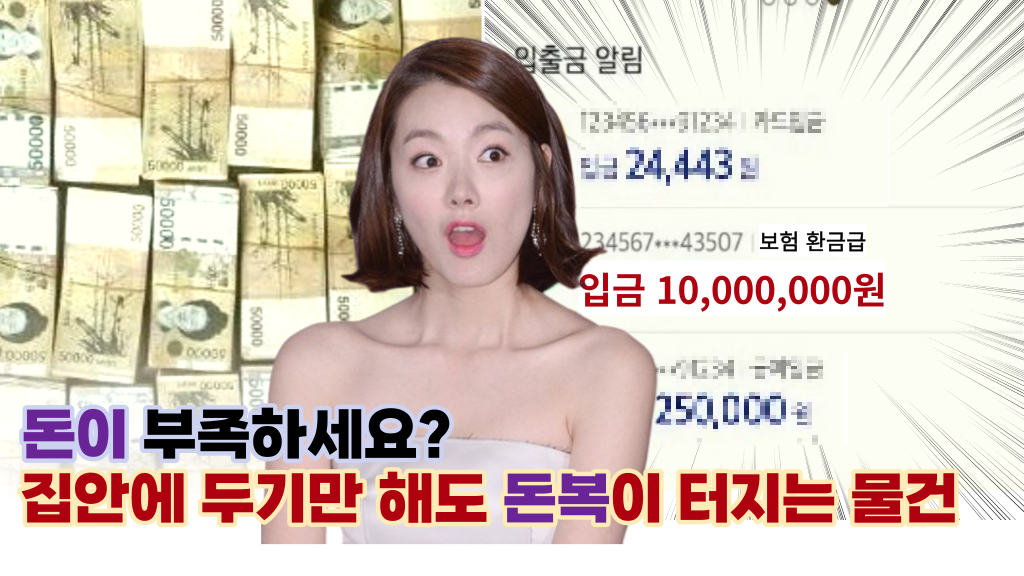 '올해 돈복을 부르는데 30초면 됩니다.' 무속인이 알려주는 재물운을 부르는 간단한 비방