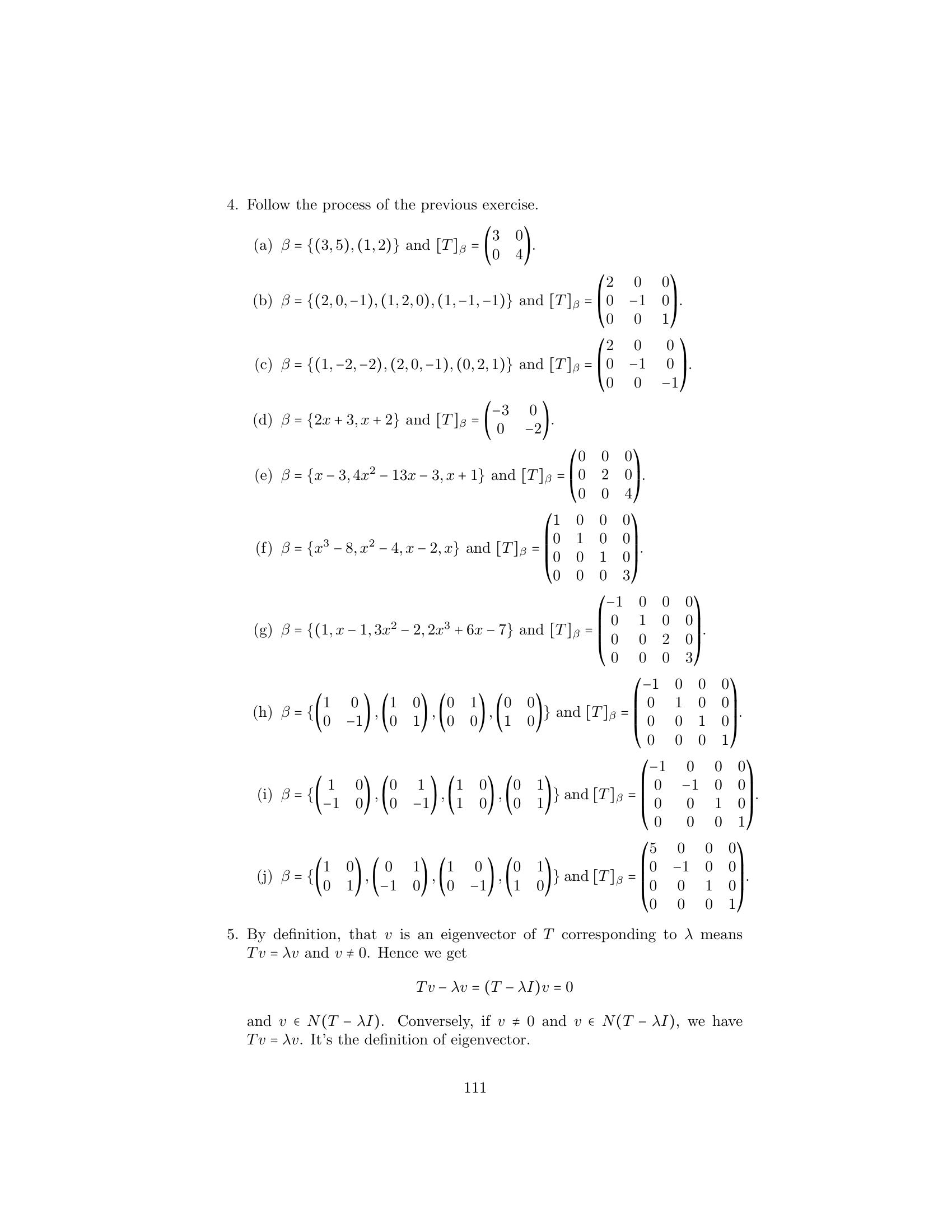 Solutions To Linear Algebra Stephen H Friedberg Fourth Edition Chapter 5