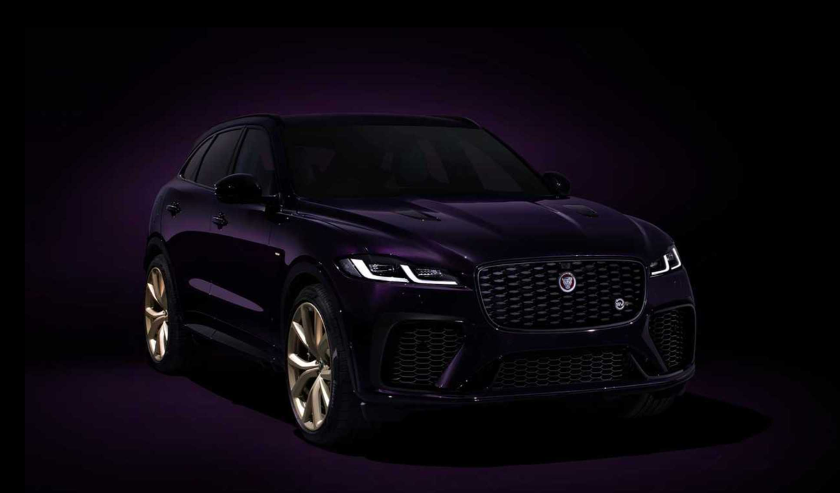  2023 Jaguar F-Pace SVR F-타입 놀라운 내부 및 외부 세부 정보