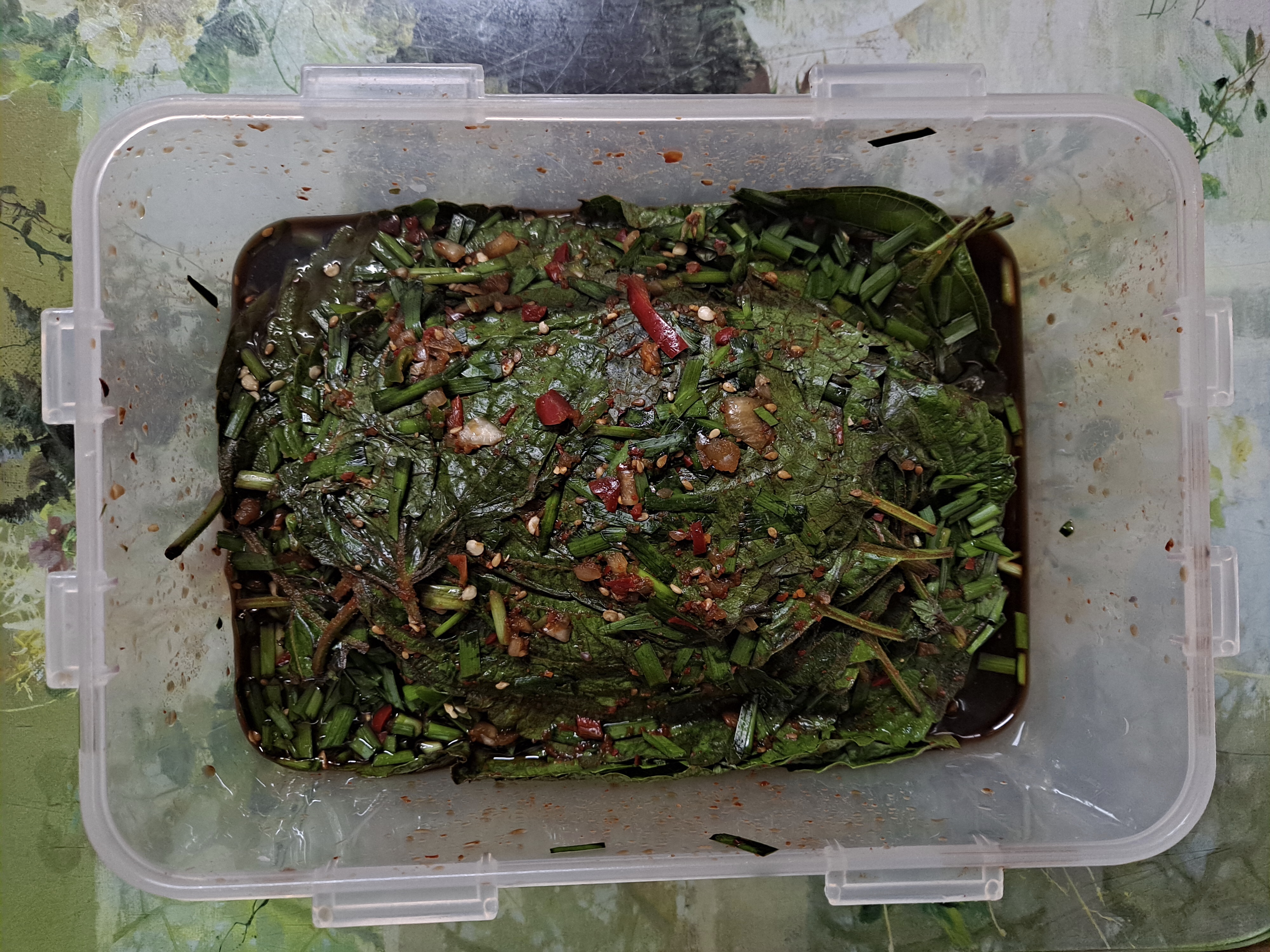  켜켜이 정성이 쌓인 밑반찬, 깻잎지(Pickled Perilla Leaf)