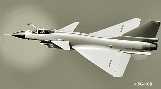 4.5세전투기 청두 J-10B