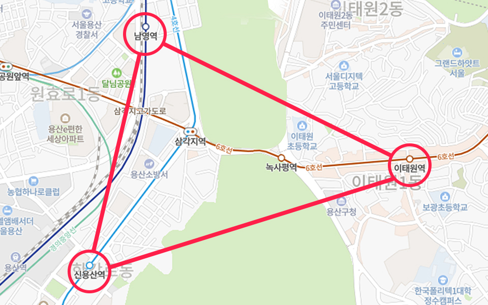  힙한 감성이 필요해?떠오르는 한국의 ‘삼각지’대