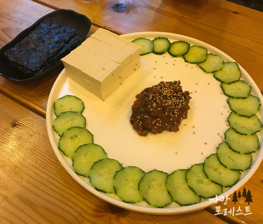 달식당 두부 청어알젓