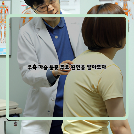 우측-가슴-통증-치료-방법