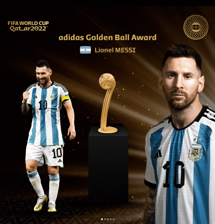 2022카타르월드컵 리오넬메시 아르헨티나 우승과 골든부트상을 거머쥐다
