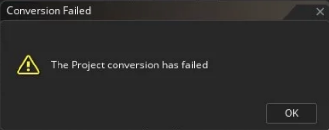  게임메이커 스튜디오2 변환실패 문제(conversion failed) 및 버그 수정방법