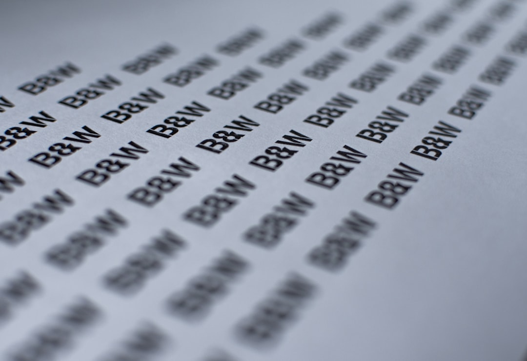 Typographic