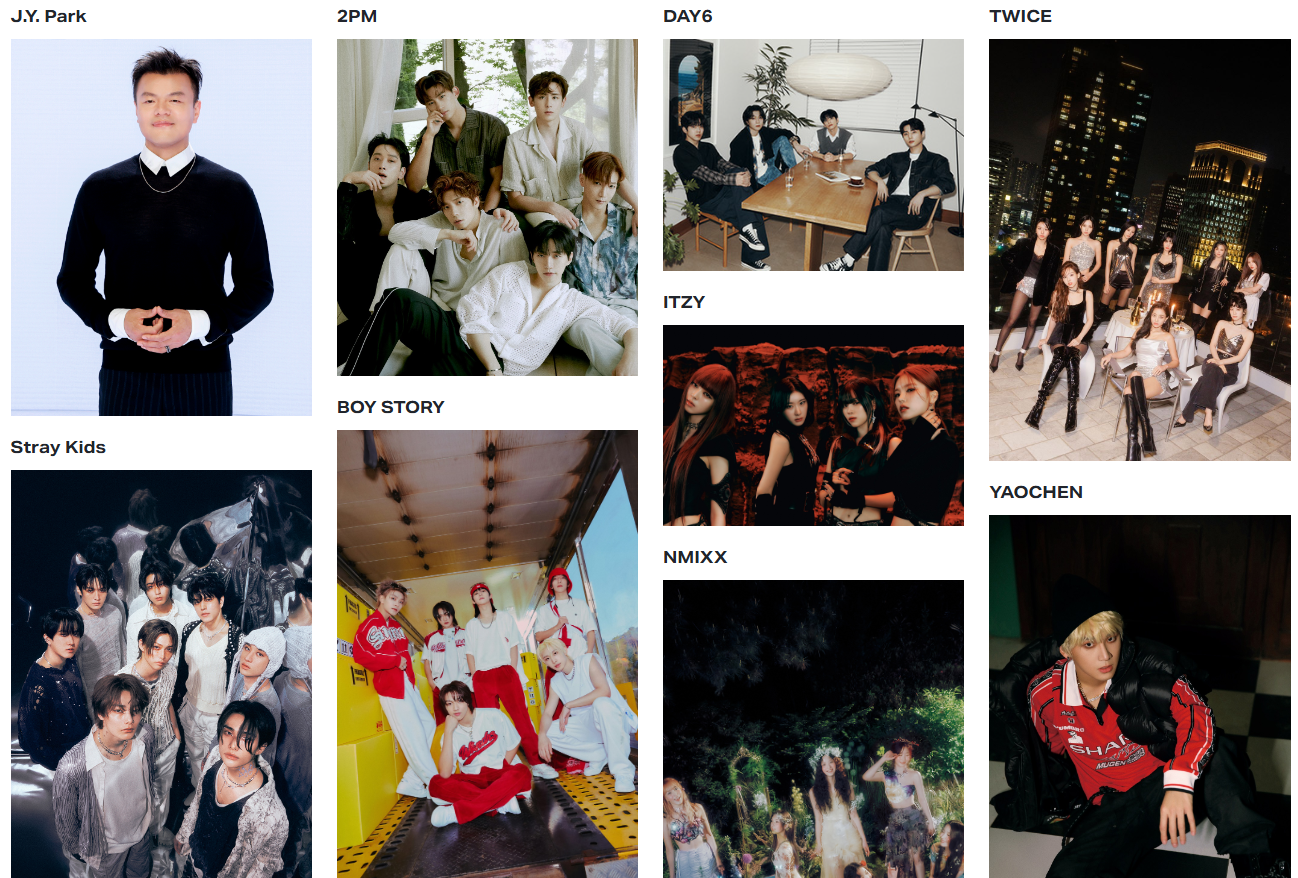 JYP Ent 아티스트