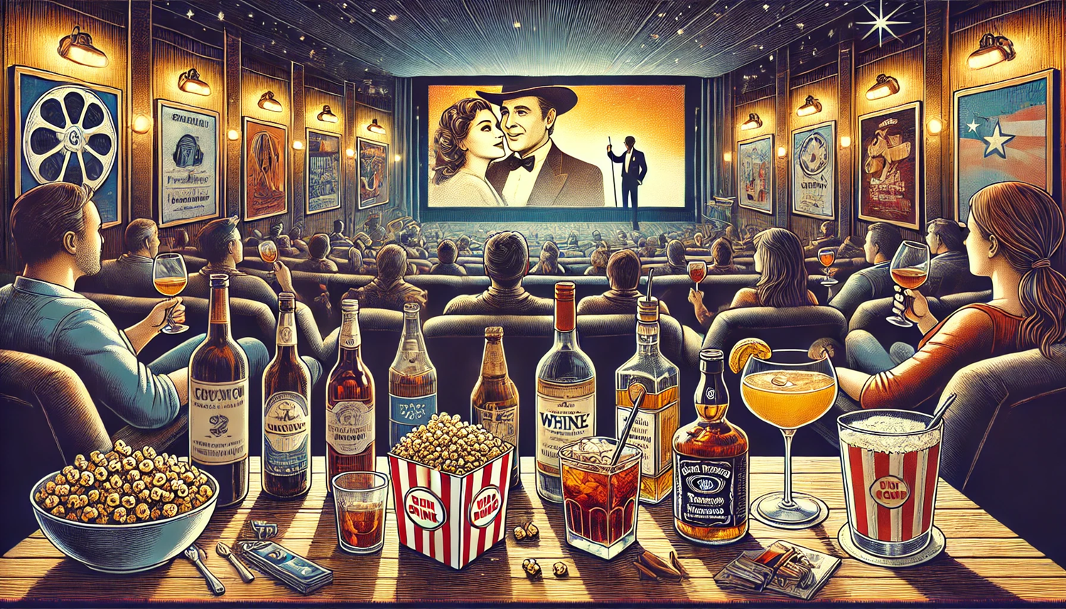 술과 영화의 완벽한 조합! 장르별 추천 주류 리스트