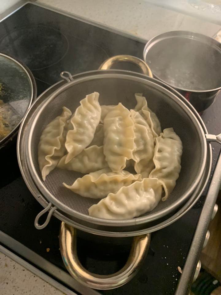  찐만두 찜기없이 만들기!! 찜기 없을때 만두!!
