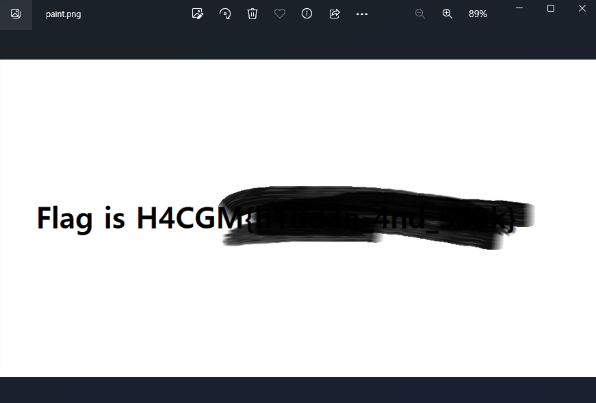 [H4CKING GAME] Paint 2