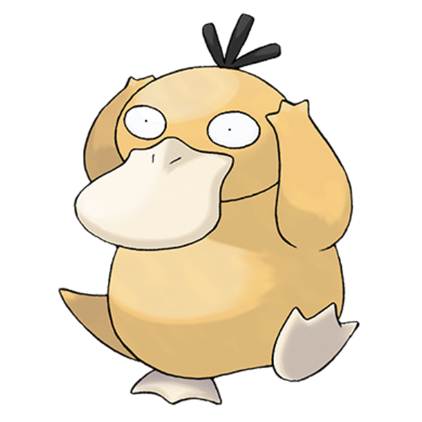  [포켓몬도감]  No. 054 고라파덕 Psyduck #054