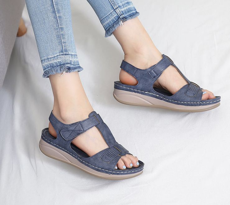  4.5cm 웨지 샌들