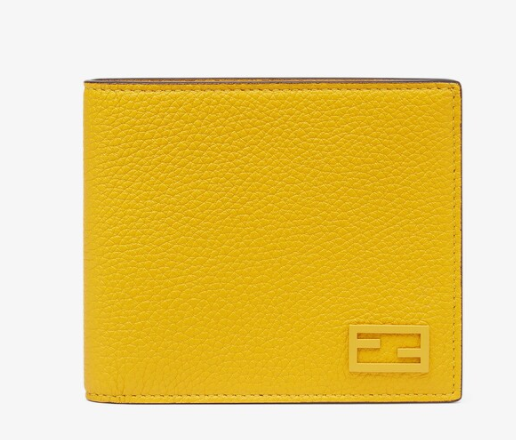 노란색 지갑