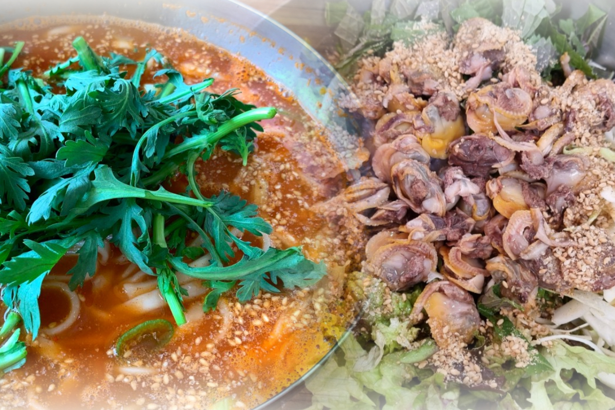  대림동 맛집 꼬막비빔칼국수 추천 | 공주칼국수