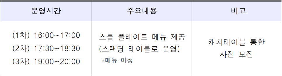 세빛섬 미식 팝업 안성재 요리 예약