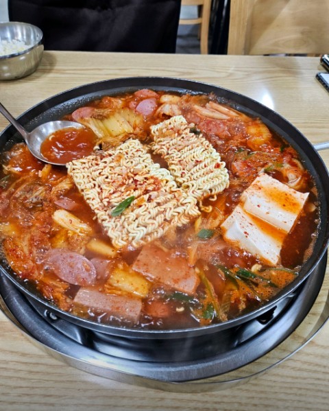 경원식당 부대찌개 메뉴 이미지