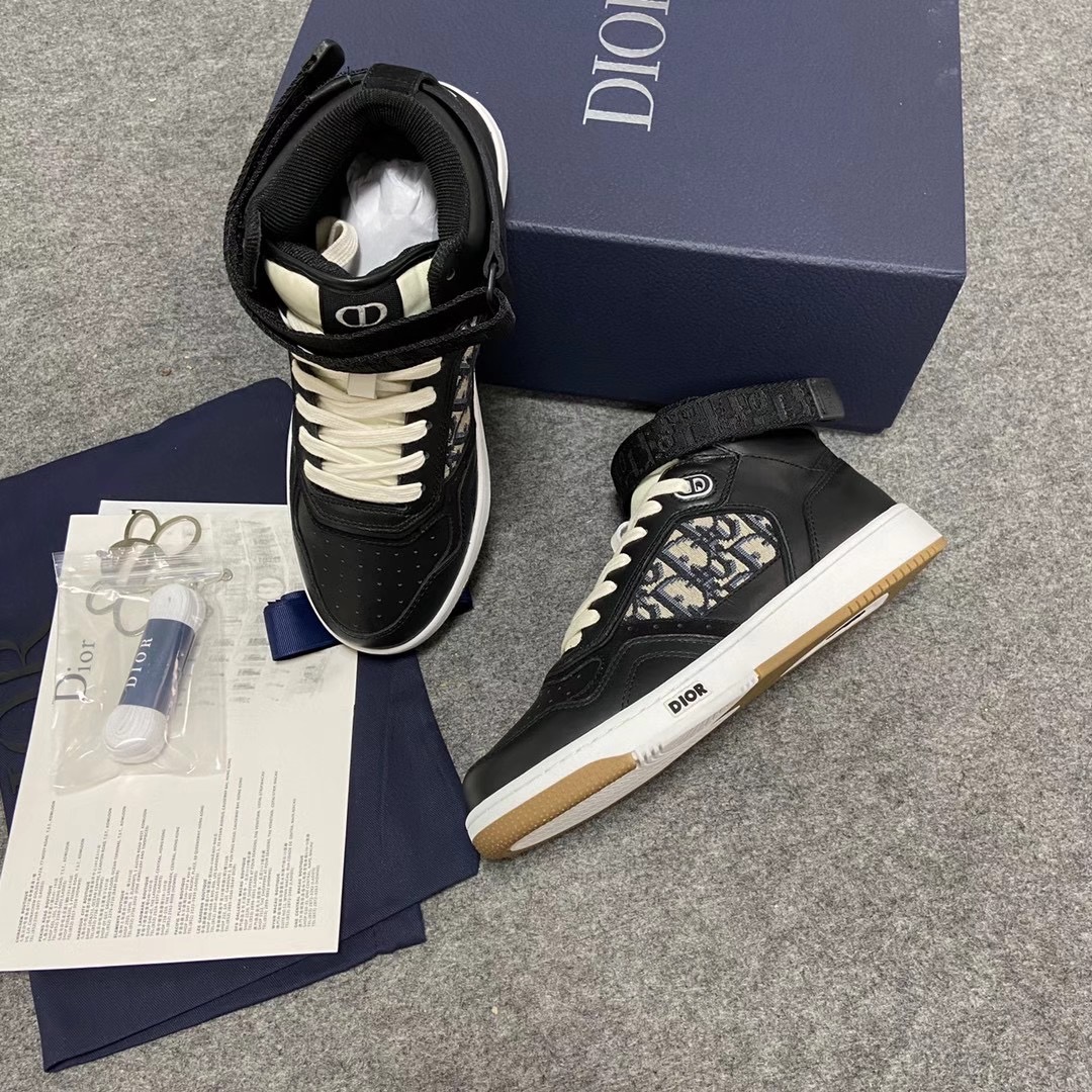  [DIOR] 디올 오블리크 B27 하이탑 스니커즈 3SH132ZIR_H965