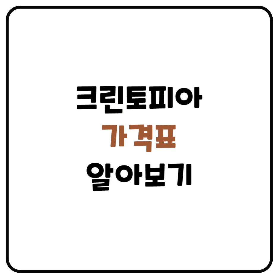  크린토피아 가격표,세탁서비스,할인정보,매장찾기 정보