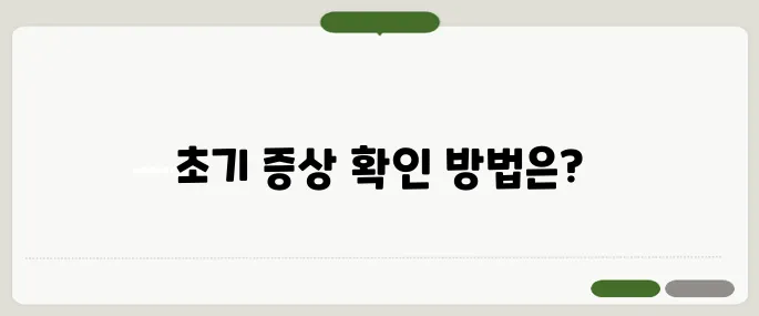 직장암 초기증상 확인 혈변과 체중 감소가 주요 신호
