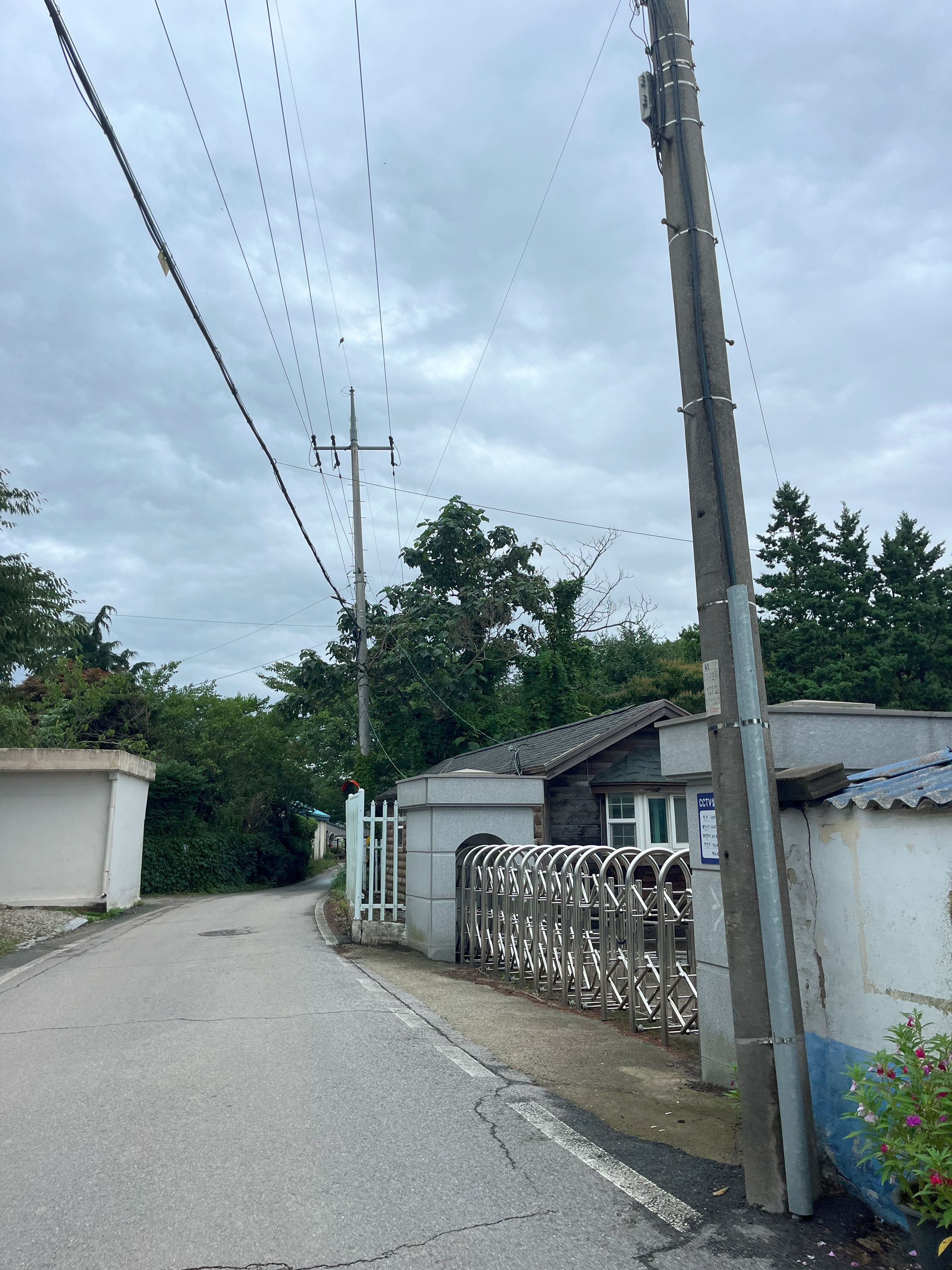 한성식당 바로 옆 골목 입구 모습