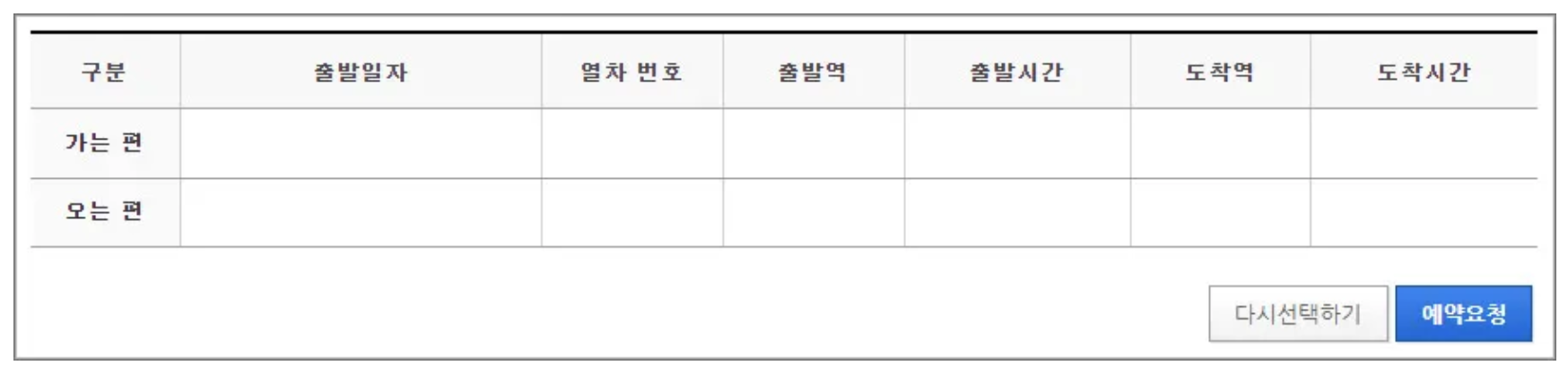 기차표-예매