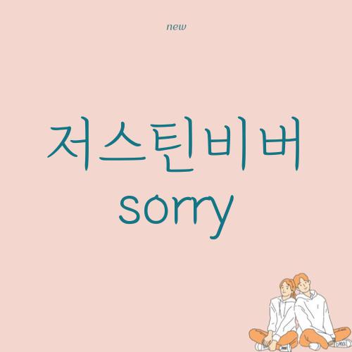 저스틴비버 sorry