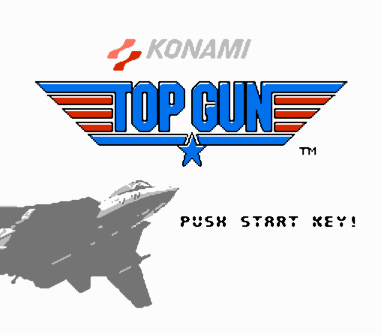  NES ROMS - Top Gun (EUROPE / 유럽판 롬파일 다운로드)