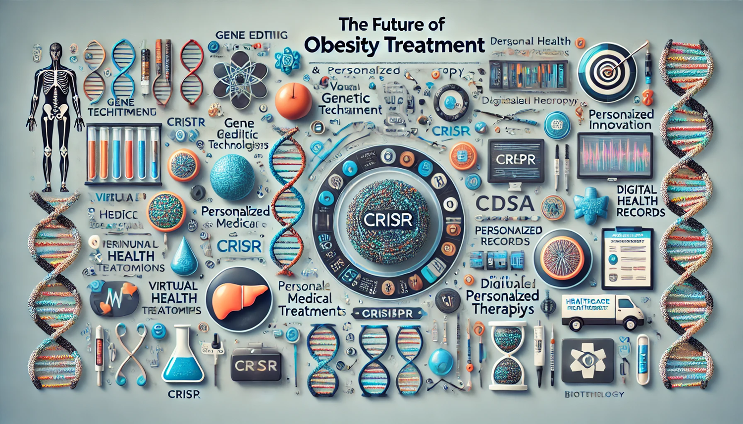 비만 치료의 미래: 유전자 편집과 맞춤형 치료 전망