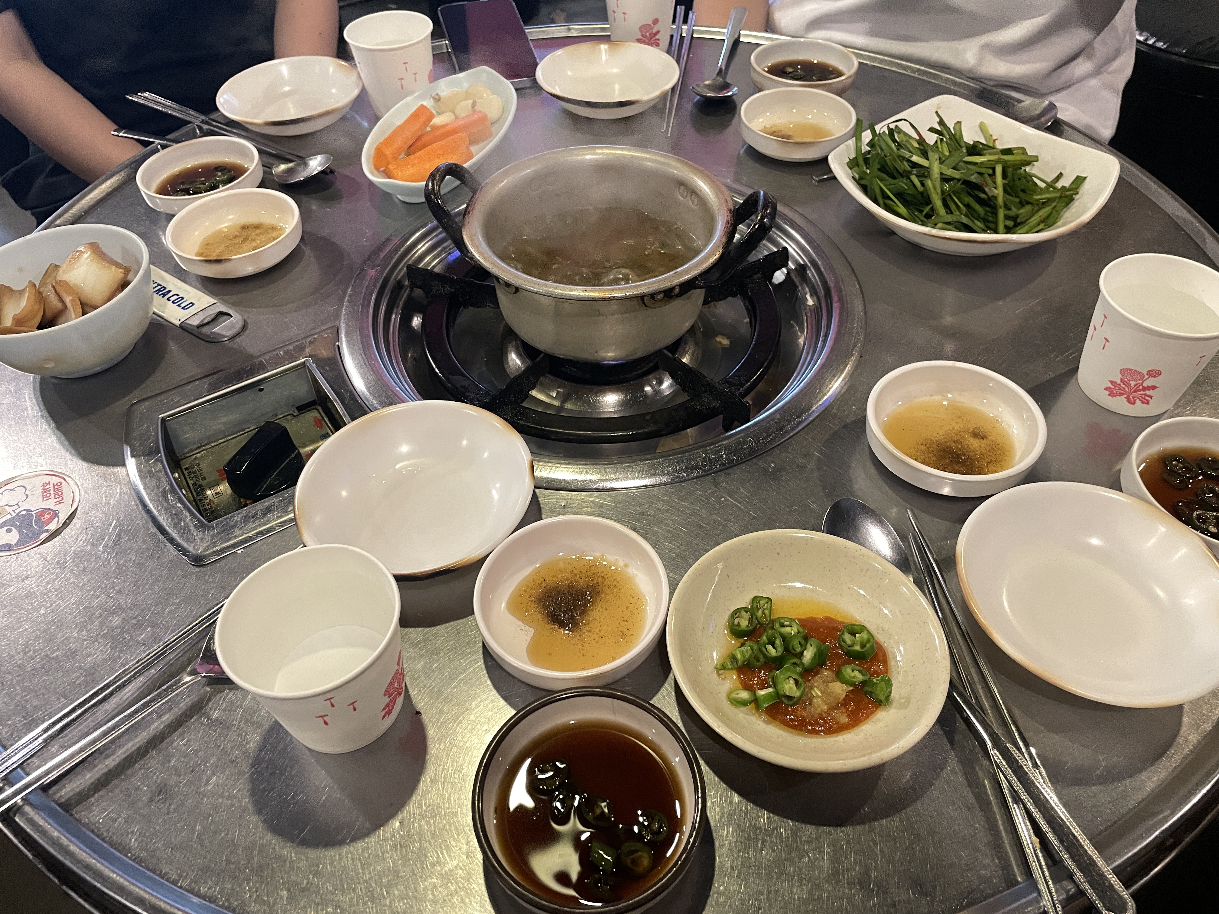 서울대입구 만석곱창 반찬