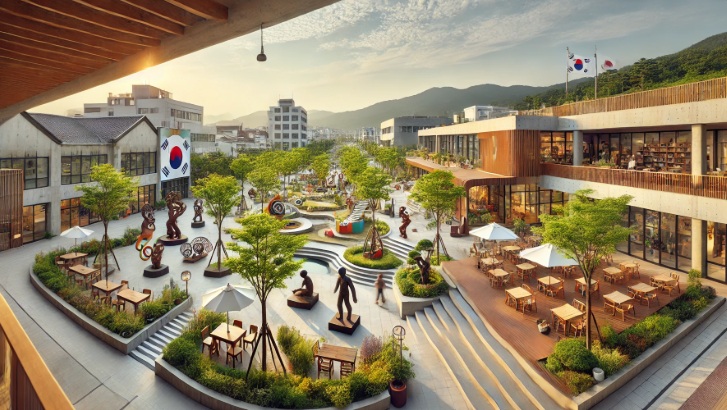 헤이리마을 연상 이미지