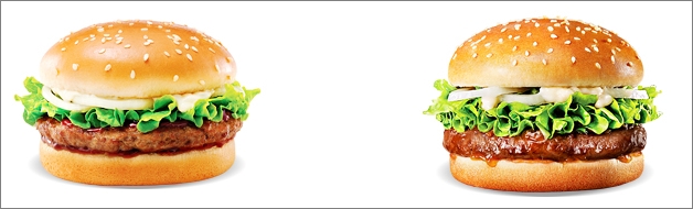 롯데리아 데리버거 비교 분석 롯데리아 데리버거 비교 분석