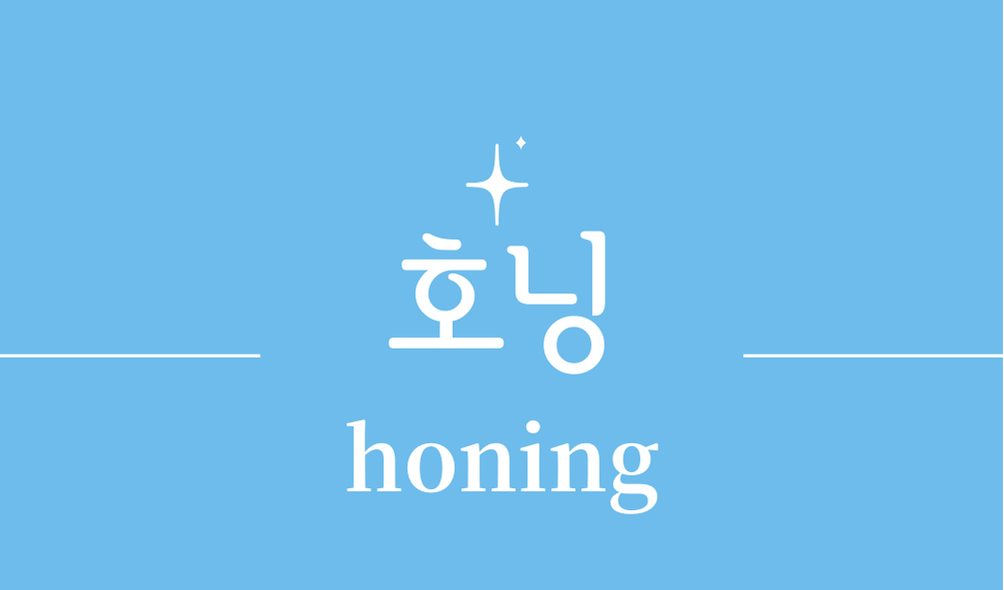 '호닝(honing)'