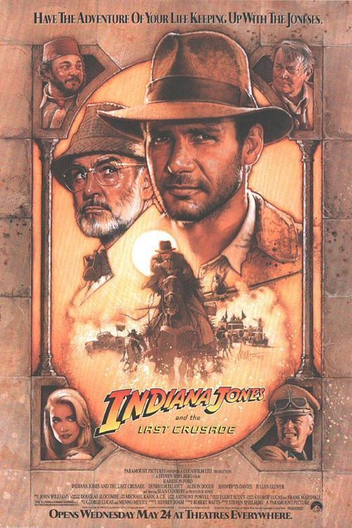 Indiana Jones - The Last Crusade 영화포스터